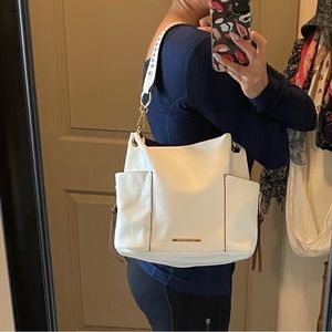 White Steve Madden shoulder bag
